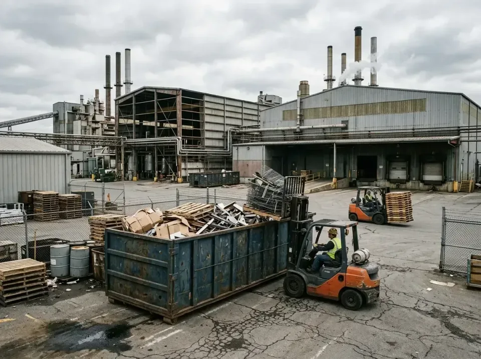 industrial-factory-scrap-conta-003 — frequently asked questions, Cheap Roll-off Dumpster Rentals in Zanesville, OH